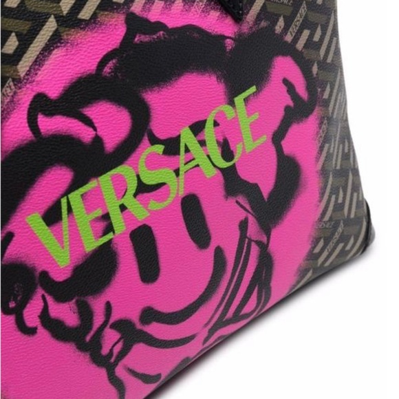 Versace Medusa Smiley Tote Bag - Picture 4 of 7